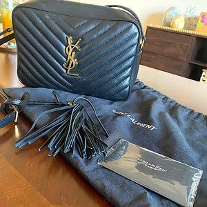 YSL LOU CAMERA BAG IN QUILTED LEATHER